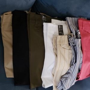 7 pairs of new pants